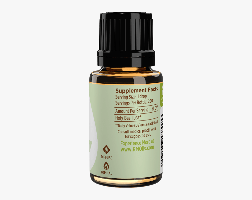 Holy Basil Essential Oil Turn - Essential Oil Frankincense Sacra, HD Png Download