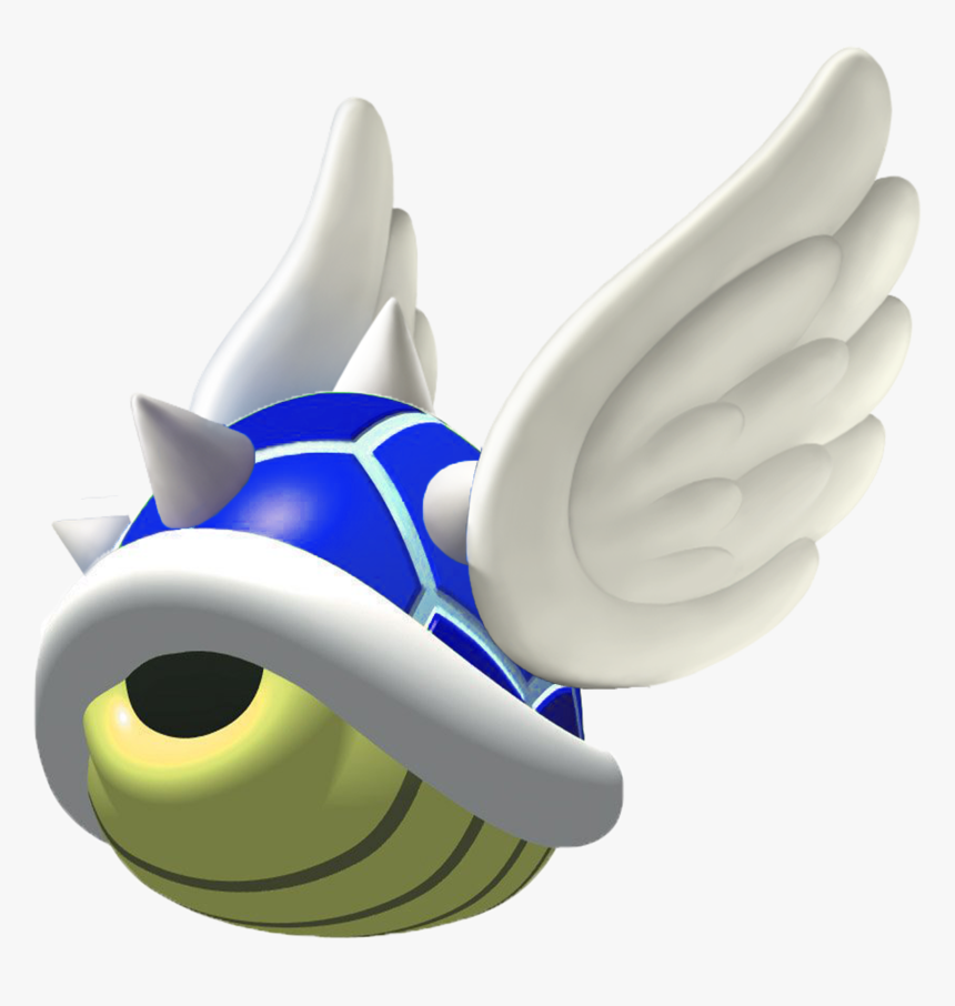 Transparent Shell Png - Mario Kart Blue Shell Png, Png Download