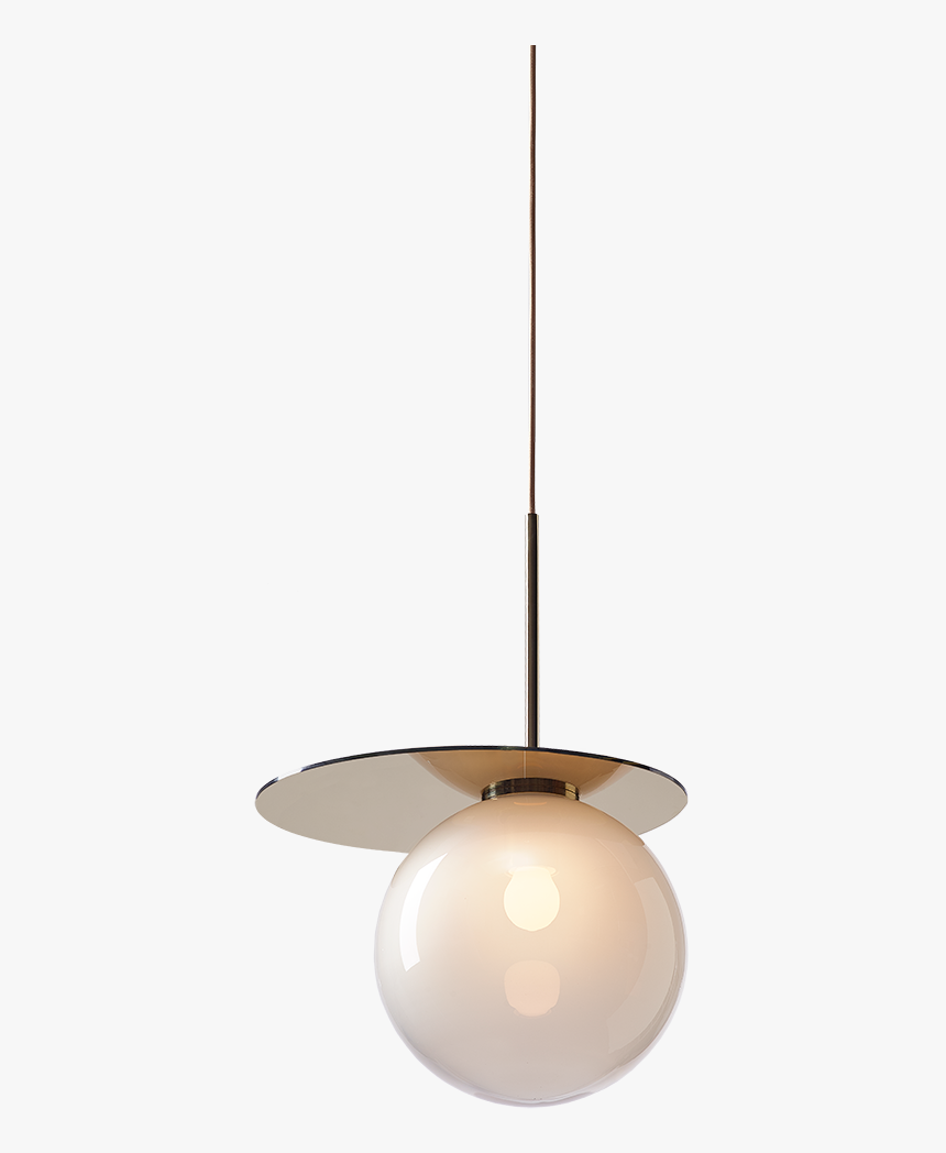 Umbra Pendant Light Grey / Polished Brass - Ceiling, HD Png Download