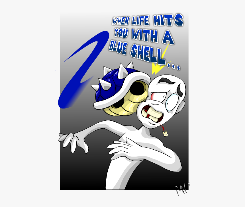 Blue Shell T-shirt Idea, HD Png Download