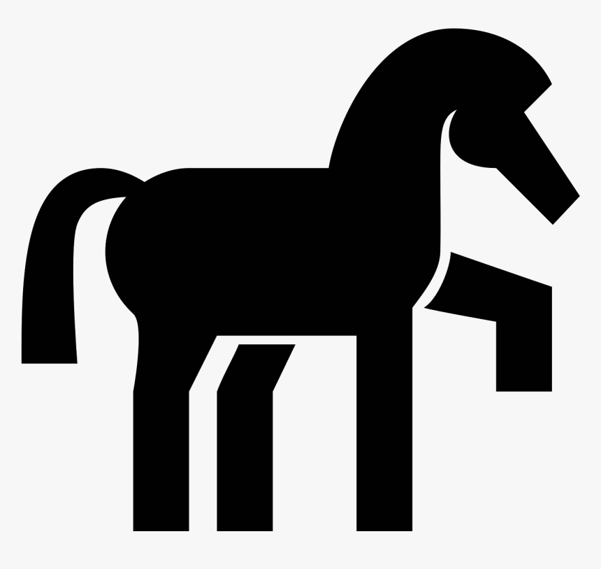 Vector Horses Shape - Stallion, HD Png Download
