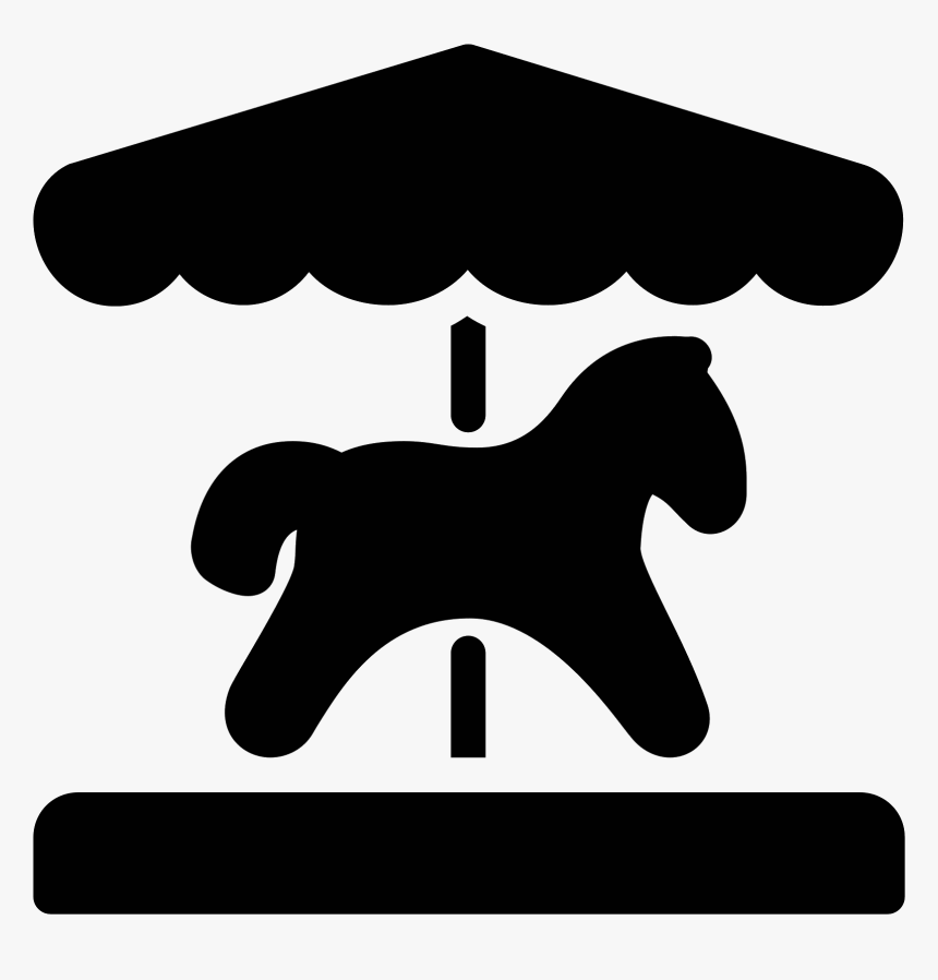 Vector Horses Carousel - Карусель Иконка, HD Png Download