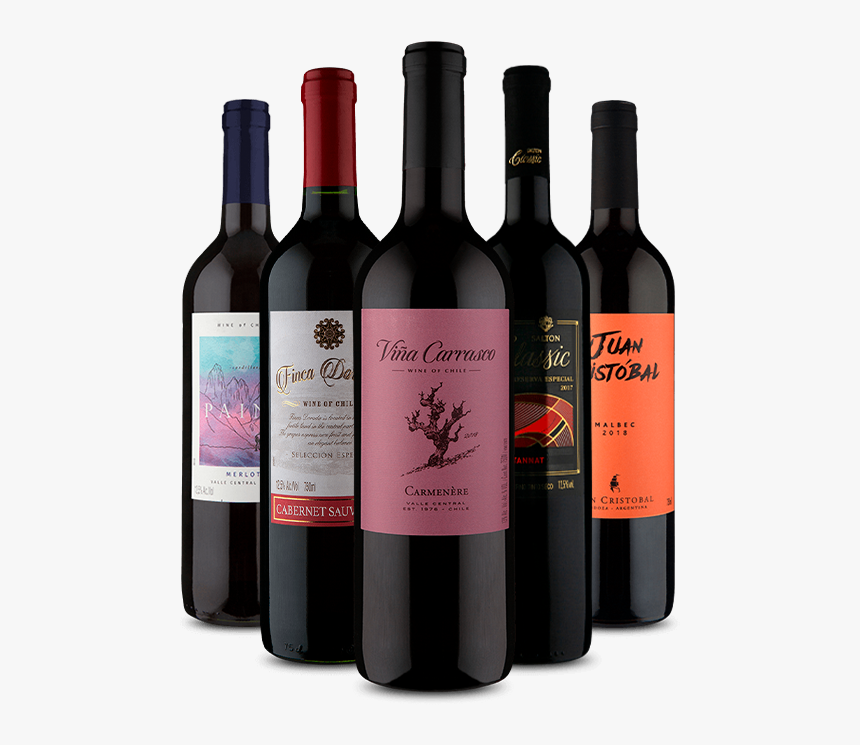 5 Uvas - Wine Bottle, HD Png Download