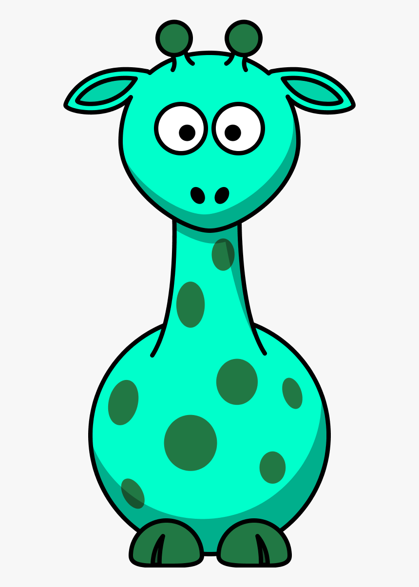 Giraffe Cartoon Picture - Animal Cartoon Clip Art, HD Png Download