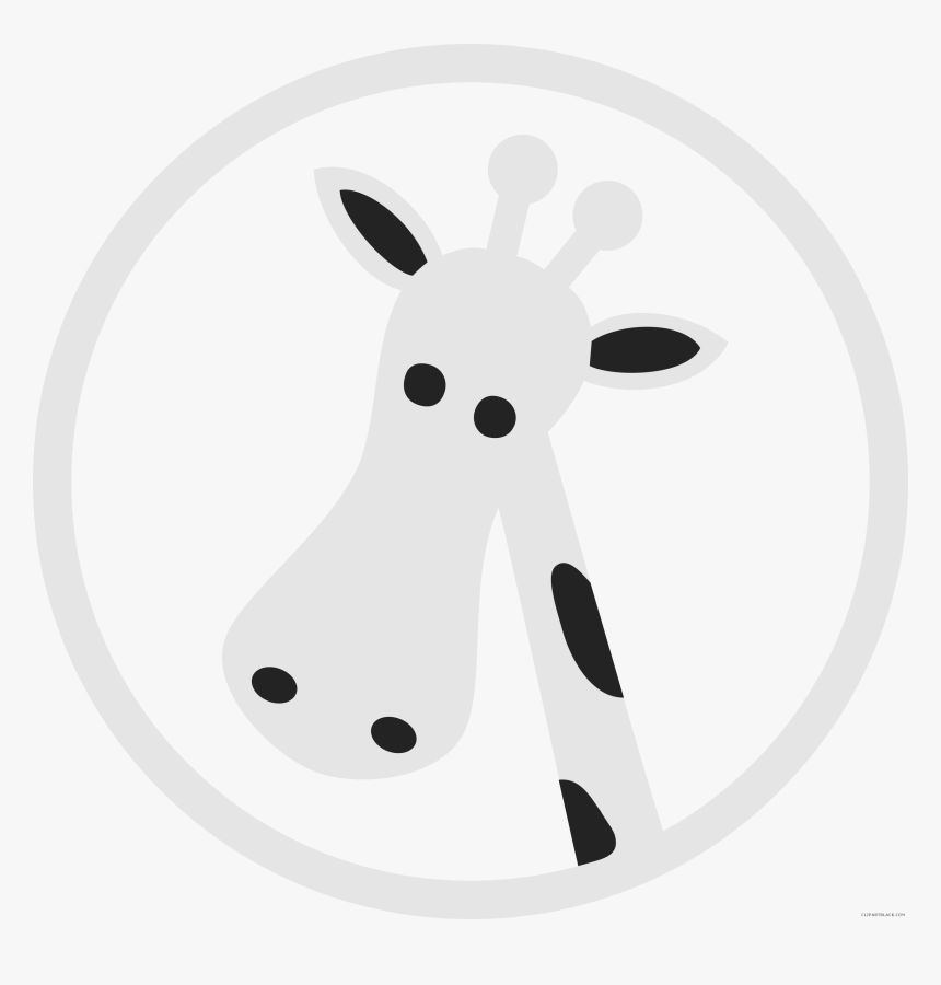 Transparent Giraffe Silhouette Png - Giraffe, Png Download