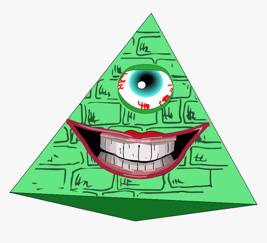 #trippy #illuminati #eye - Illustration, HD Png Download