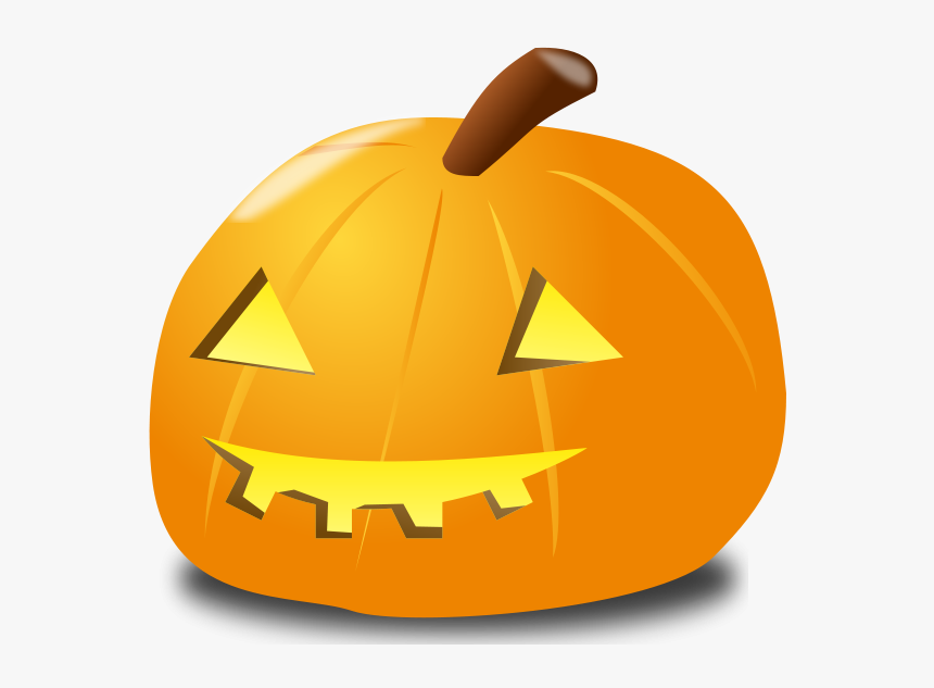 Shiny Halloween Pumpkins Vector Illustration - Pumpkin Clipart Halloween, HD Png Download