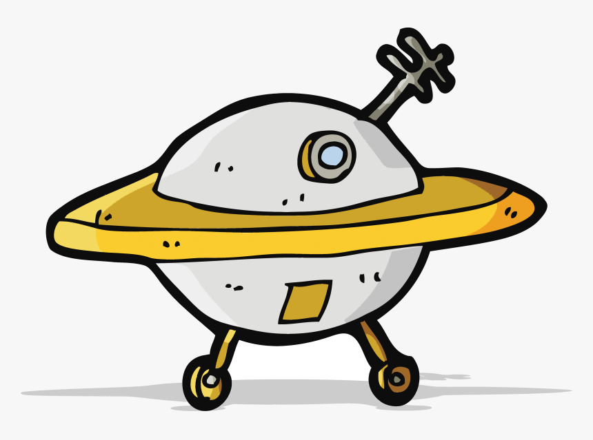 Soucoupe Volante Dessin Animé, HD Png Download