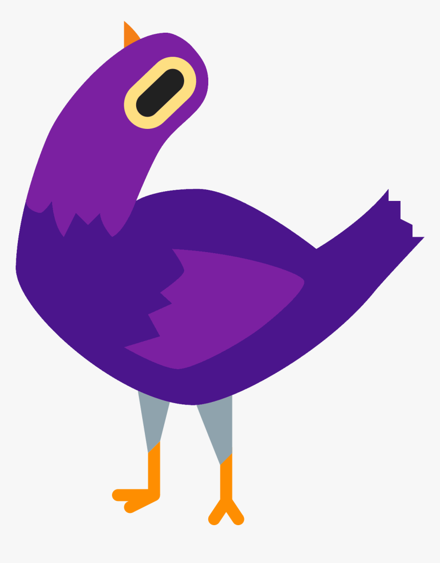 Trash Dove Png Clip Transparent Download - Dove Birb, Png Download