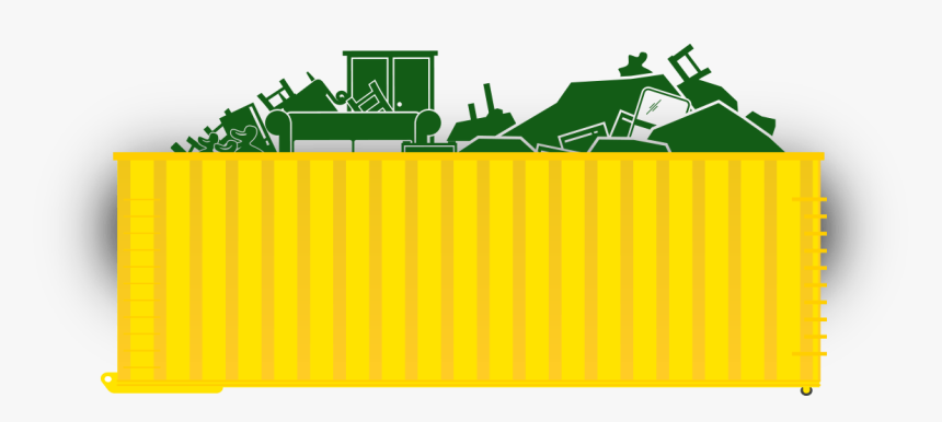 Transparent Dumpster Clipart - Red Dumpster Clip Art, HD Png Download