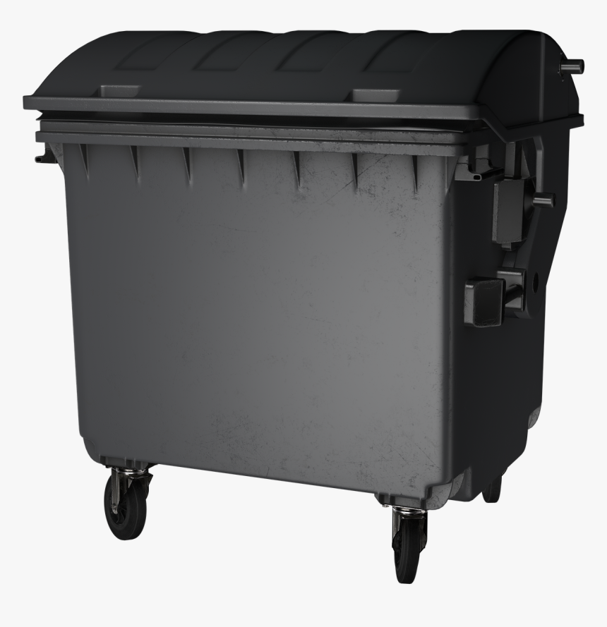 Garbage Can, Isolated, Disposal, Waste - Poubelle Png, Transparent Png