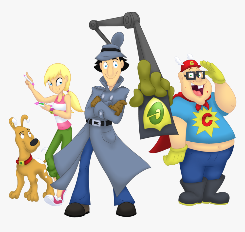 Go Role Call - Inspector Gadget Team Png, Transparent Png