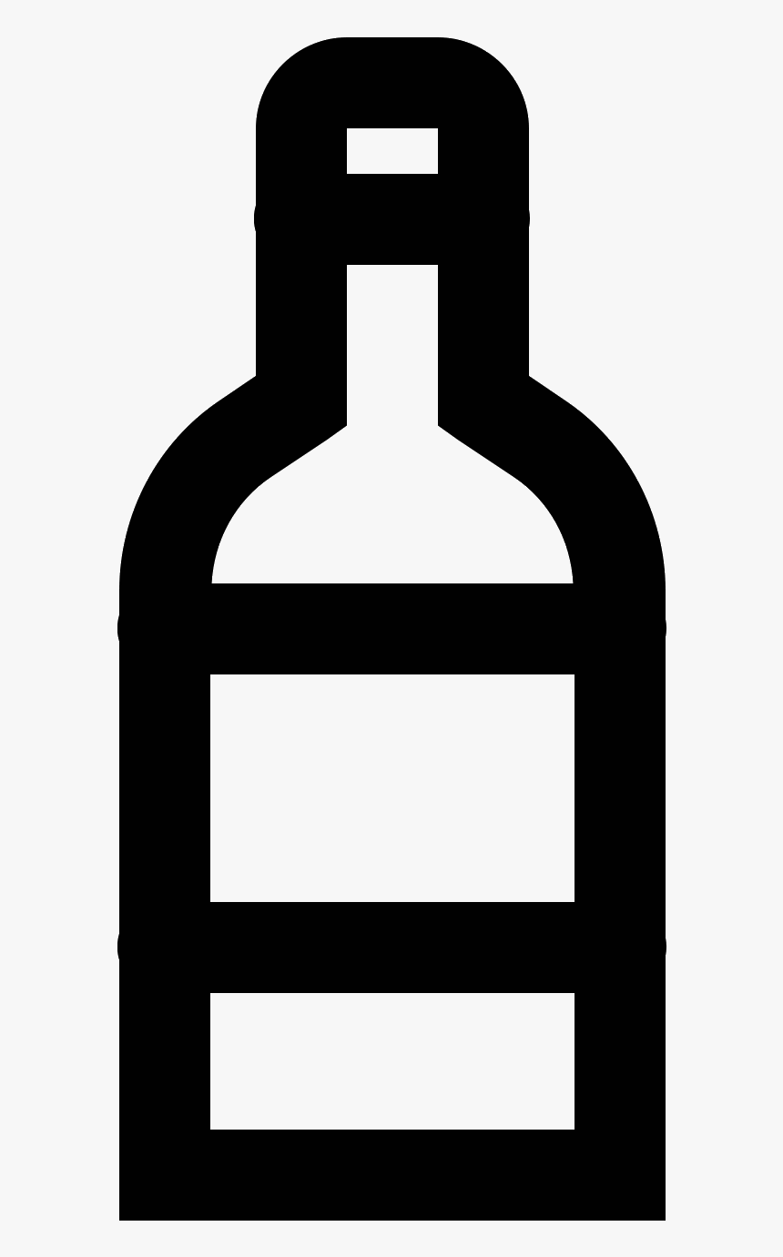 Wine Bottle Icon, HD Png Download