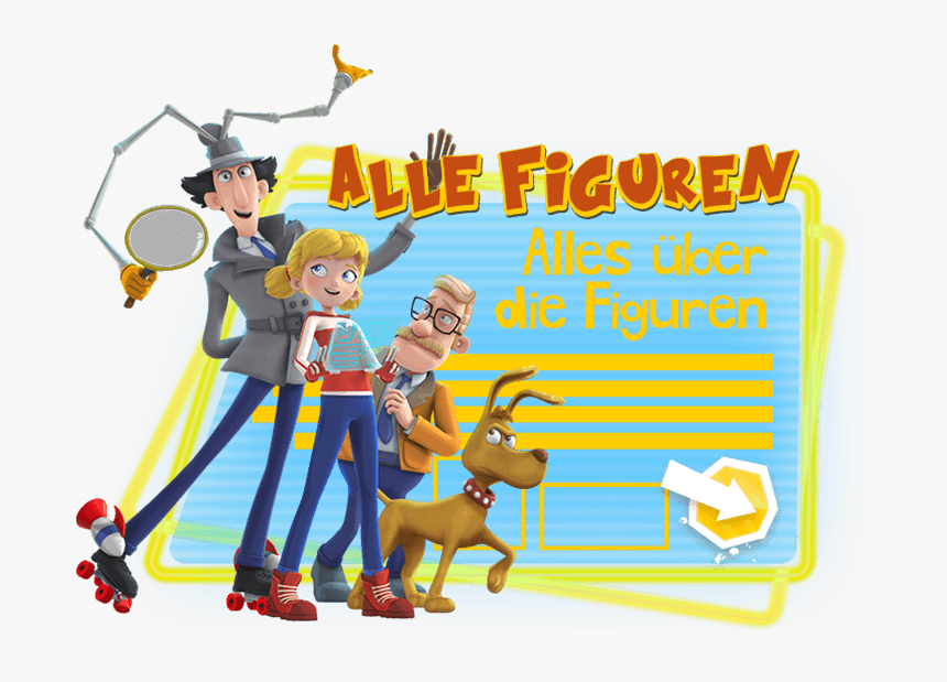 Alle Figuren - Inspector Gadget, HD Png Download