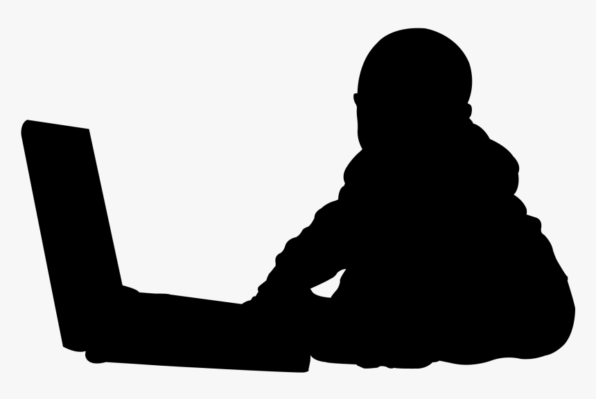 Baby Silhouette - Silhouette, HD Png Download