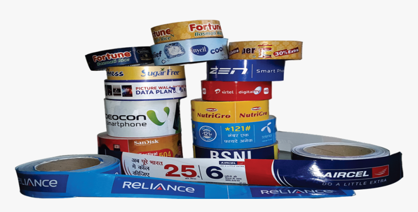 Branding Tape/shelf Strip With Release On Polypropline - Paper, HD Png Download