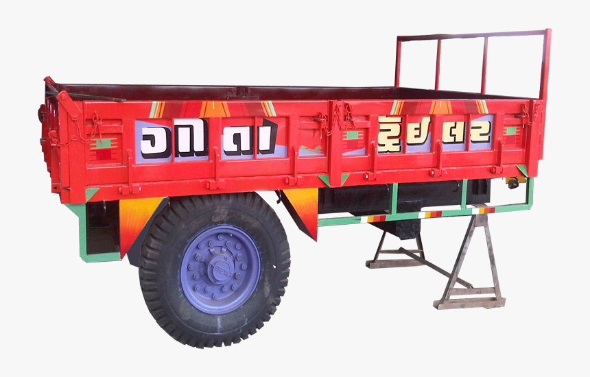 Mini Tractor Trailer, HD Png Download