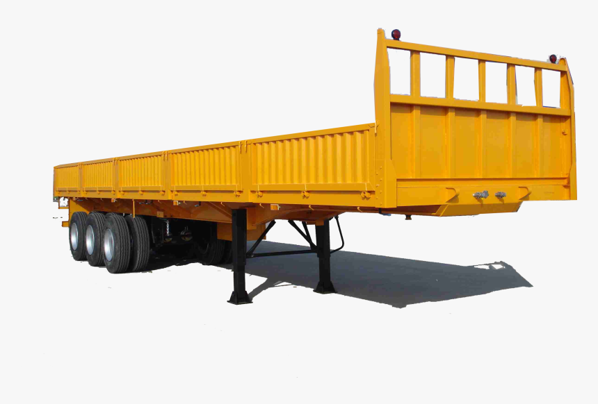 40 Feet 3 Axle Wall Side Semi Trailer Copy1 - Semi Trailer 40 Feet, HD Png Download