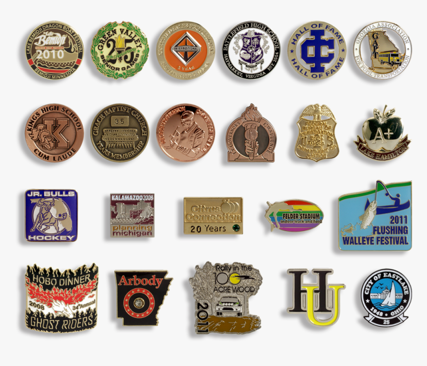 Transparent Google Pin Png - Die Struck Enamel Pins, Png Download