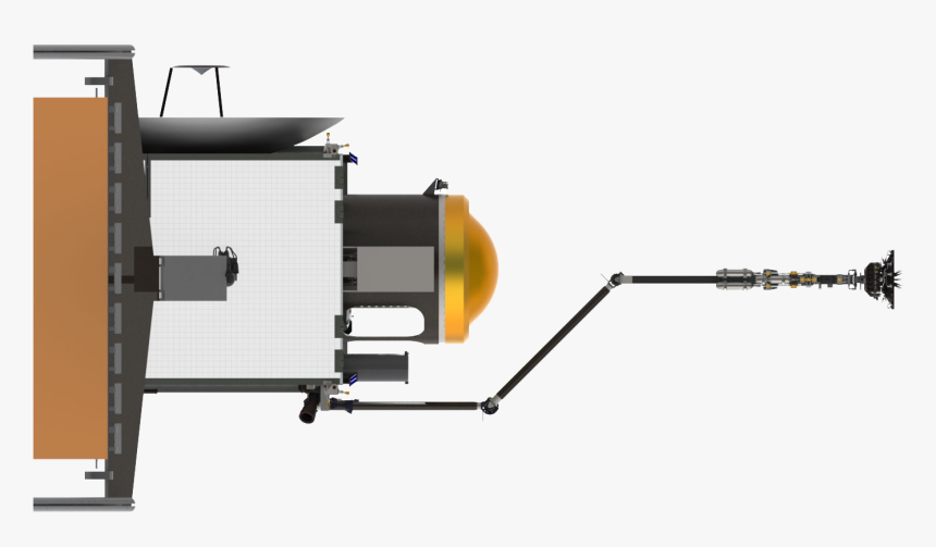 Caesar Spacecraft Tag Arm - Television Antenna, HD Png Download
