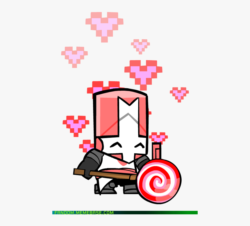 Castle Crashers Pink Knight, HD Png Download