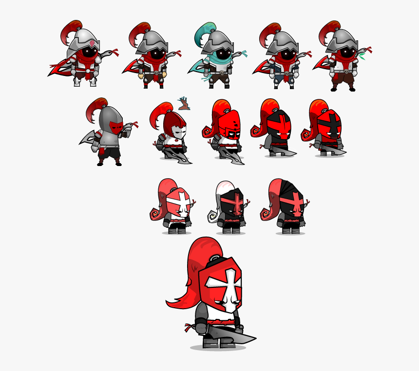 - Sprite Animation Castle Crashers - Castle Crashers Concept Art, HD Png Download