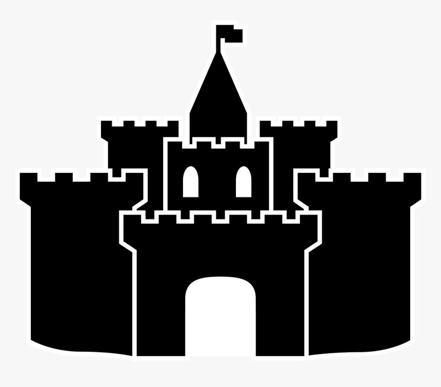 Castle Vector - Clipart Castle Silhouette, HD Png Download