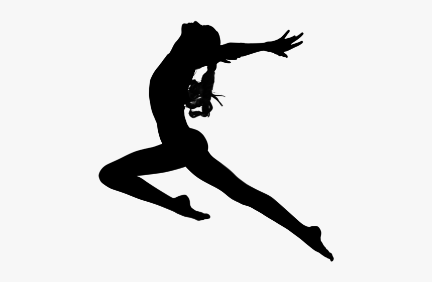 Gymnastics Silhouette, HD Png Download