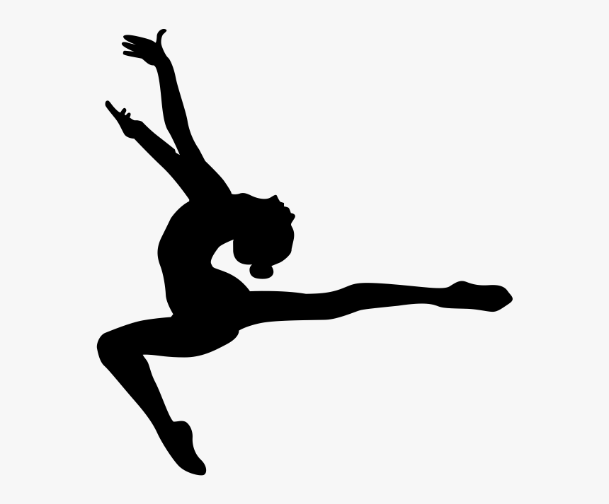 Gymnastics Decal - Gymnastics Download Vector Free, HD Png Download