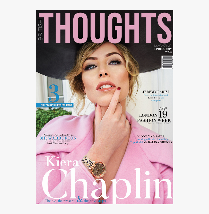 British Thoughts Magazine Cover Fashion Beauty Lifstyle - British Thoughts Magazine, HD Png Download