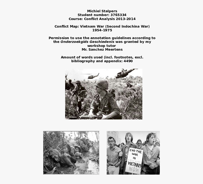 American Involvement In The Vietnam War Justified, HD Png Download