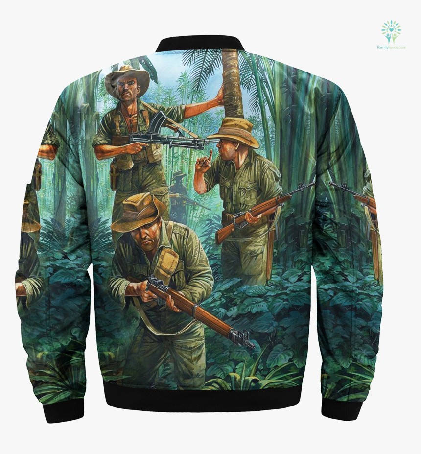 Vietnam War 3 Over Print Jacket %tag Familyloves, HD Png Download