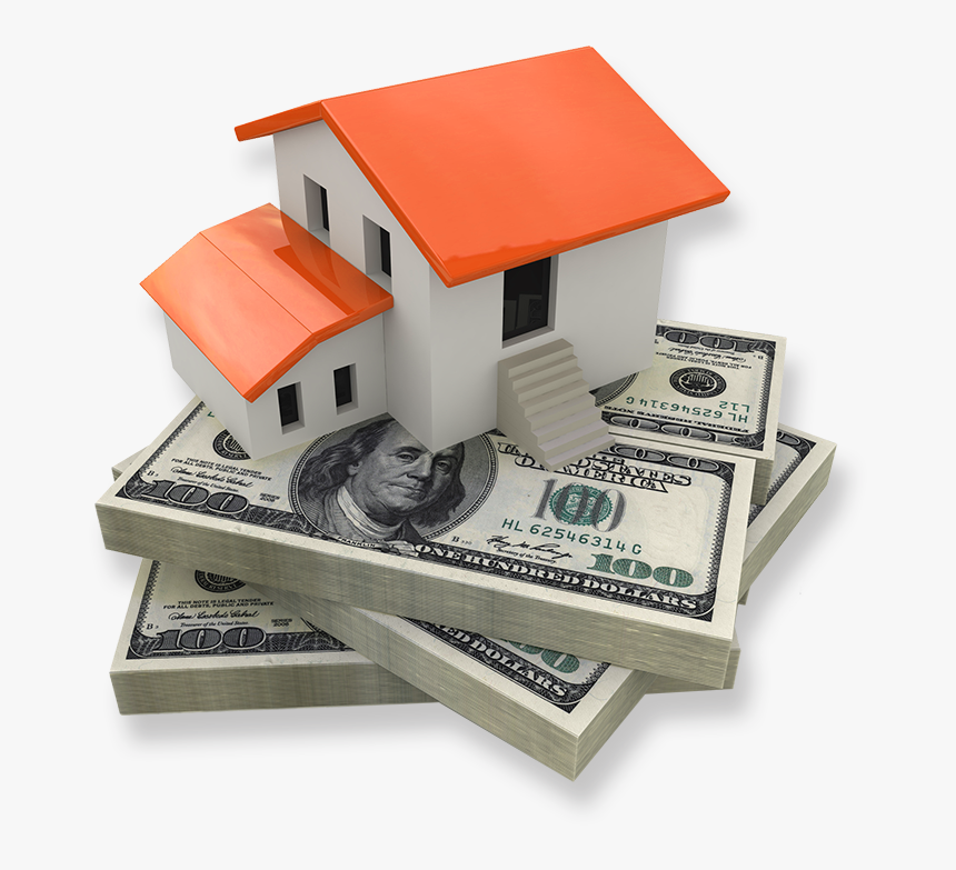 House On Top Of Stacks Of Cash - Istock Real Estate Investing, HD Png Download