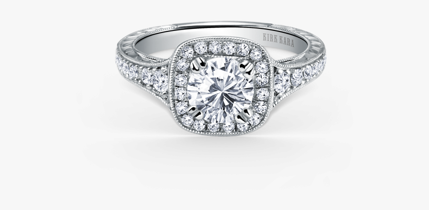 Carmella 18k White Gold Engagement Ring Geoffreys Diamonds - Oval Halo Engagement Rings, HD Png Download