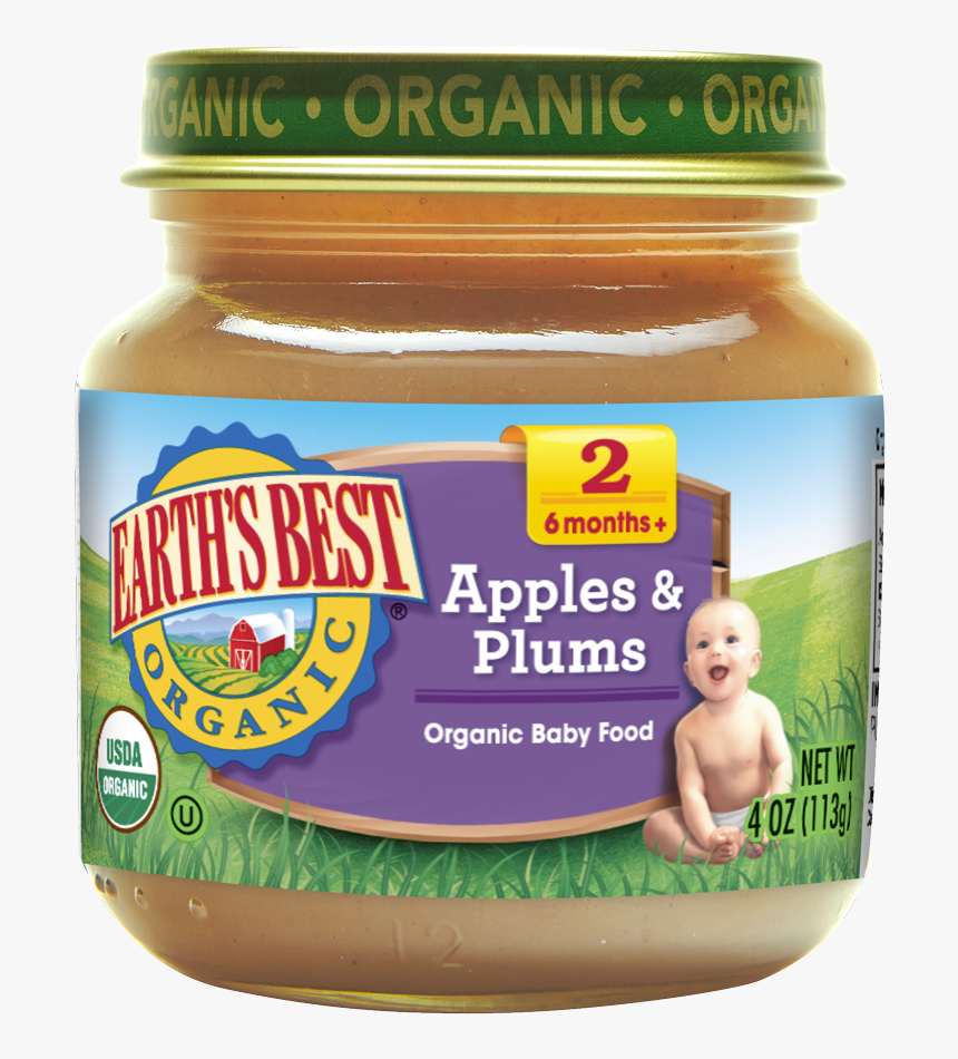 Apples & Plums - Earth's Best Sweet Potato, HD Png Download