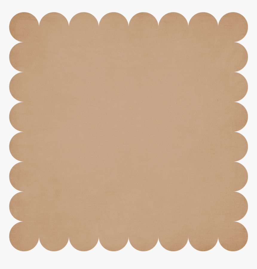 Scalloped Edge Square Silhouette , Png Download - Bah Samba Don T Let, Transparent Png
