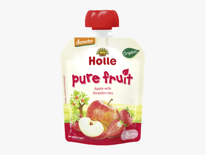 Holle Peach Apricot & Banana With Spelt 90g, HD Png Download