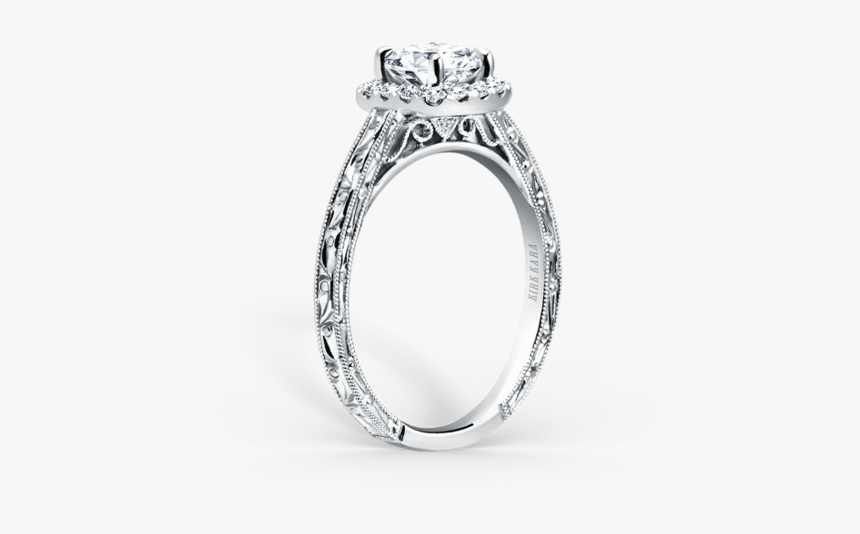 Engagement Rose Gold Ring Engraving, HD Png Download