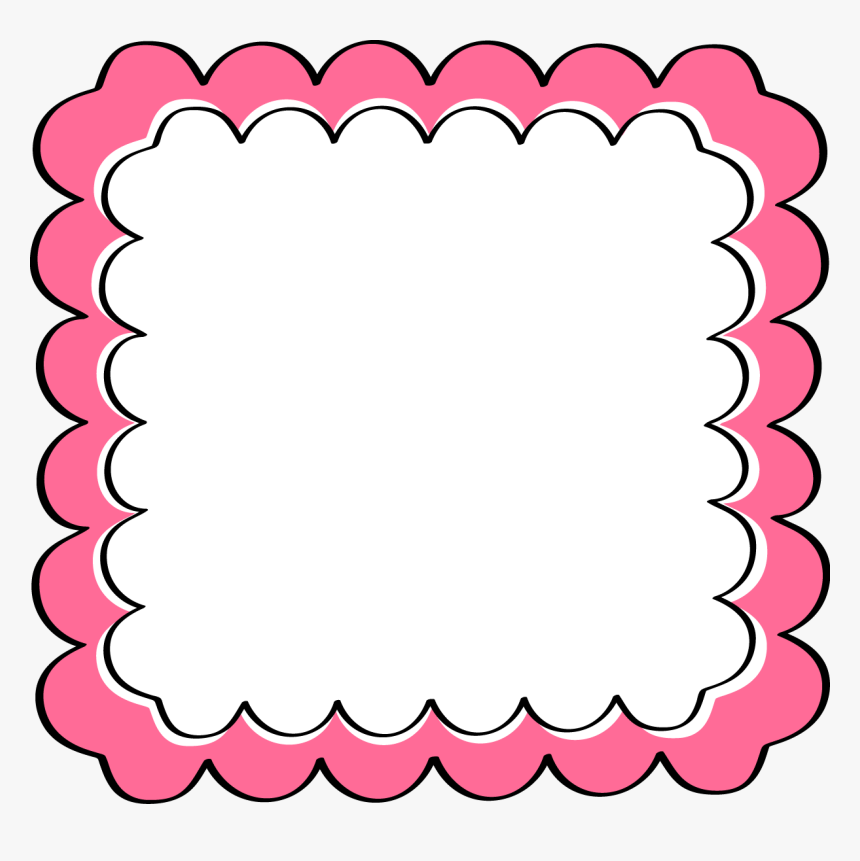 Scalloped Border Clip Art, HD Png Download , Transparent Png Image