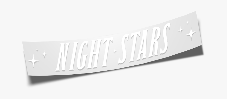Night Stars Diecut - Ruler, HD Png Download