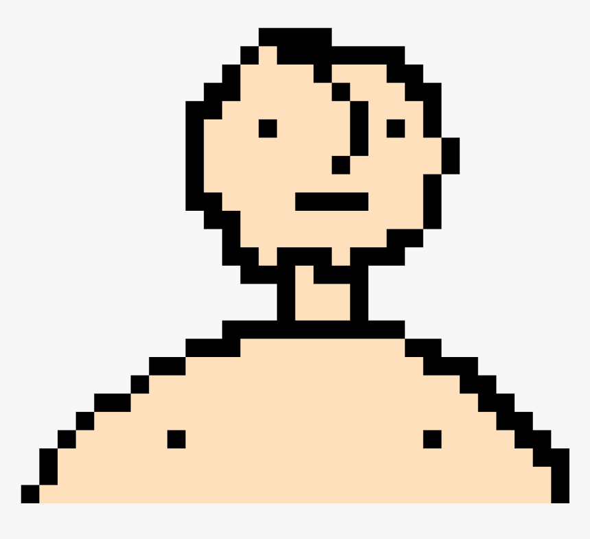 Pixel Art Cute Ghost, HD Png Download