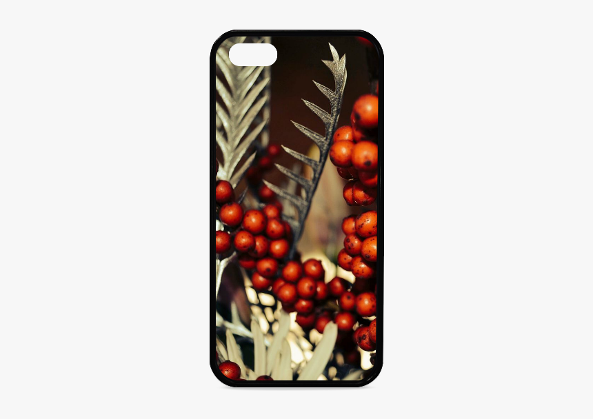 Holly Berries 715 Rubber Case For Iphone 5/5s - Mobile Phone Case, HD Png Download
