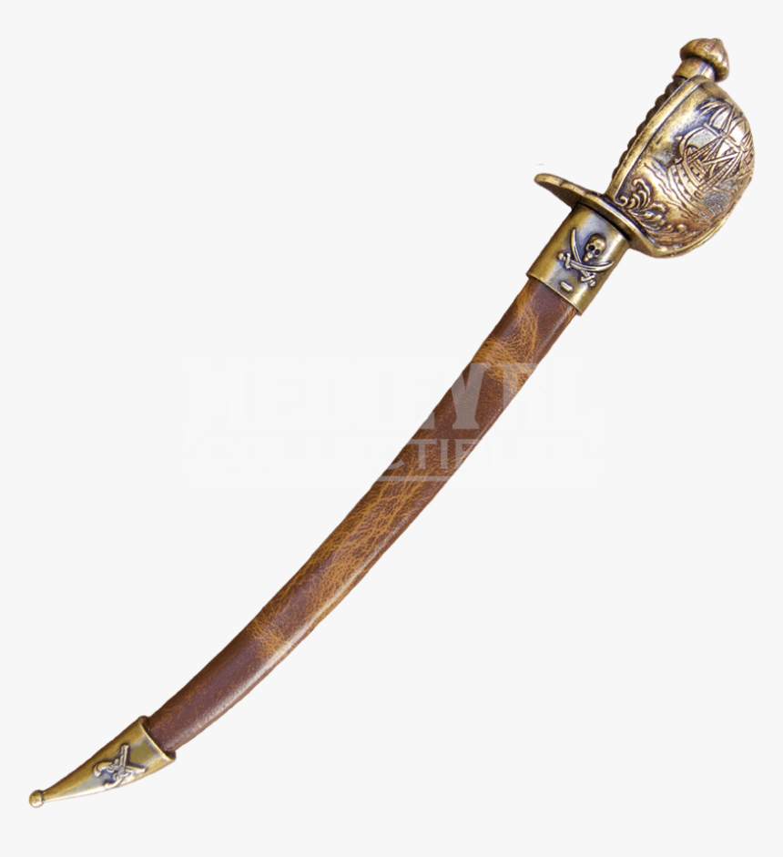 Transparent Pirate Sword Png - Sword In Scabbard Png, Png Download