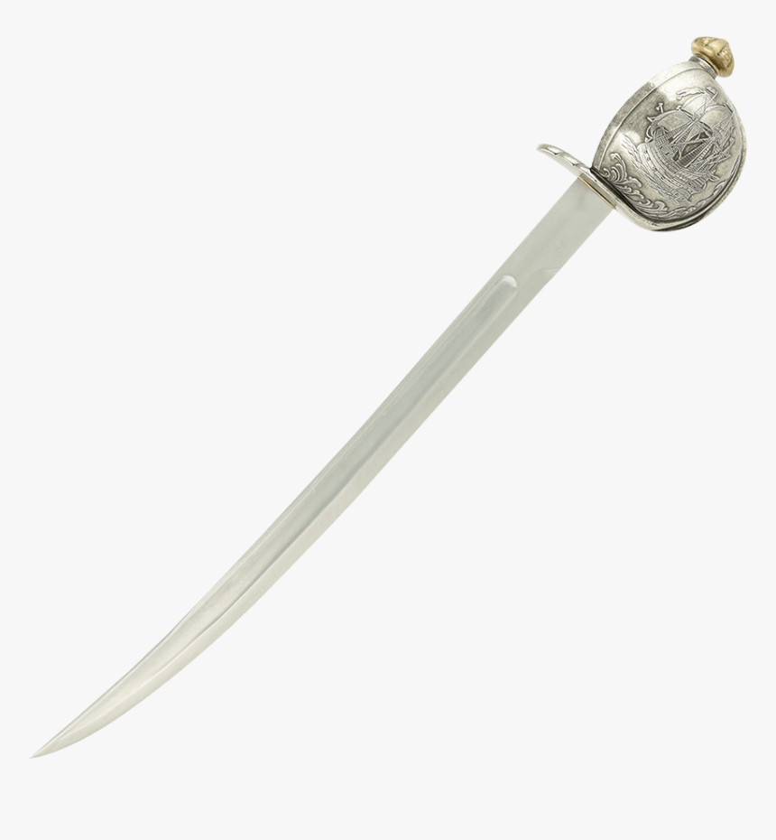 Nickel Pirate Cutlass - Sabre, HD Png Download