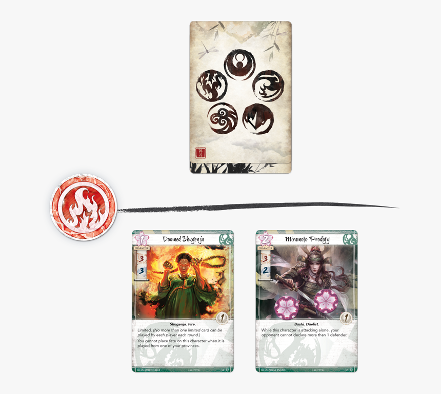 L5r Lcg Mirumoto Prodigy, HD Png Download