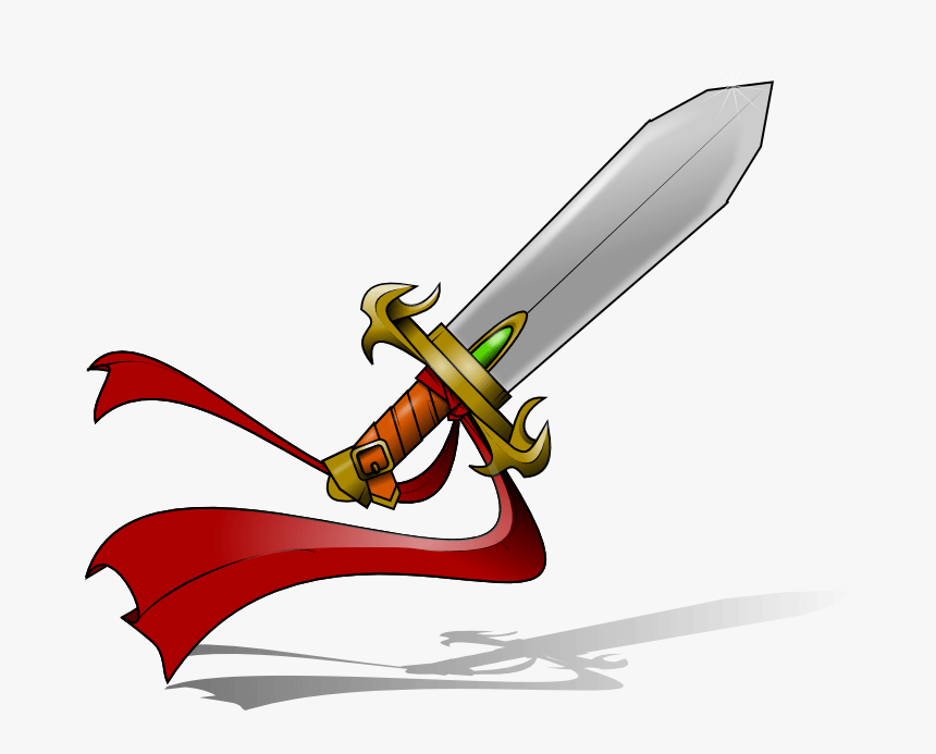 Fantasy Sword Clipart Png Transparent Png , Png Download - Golden Apple Minecraft Texture, Png Download