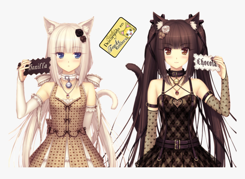 Transparent Nekopara Vanilla Png - Anime Vanilla And Chocolate, Png Download