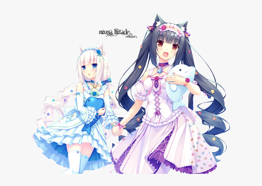 Neko Paradise Chocola And Vanilla, HD Png Download