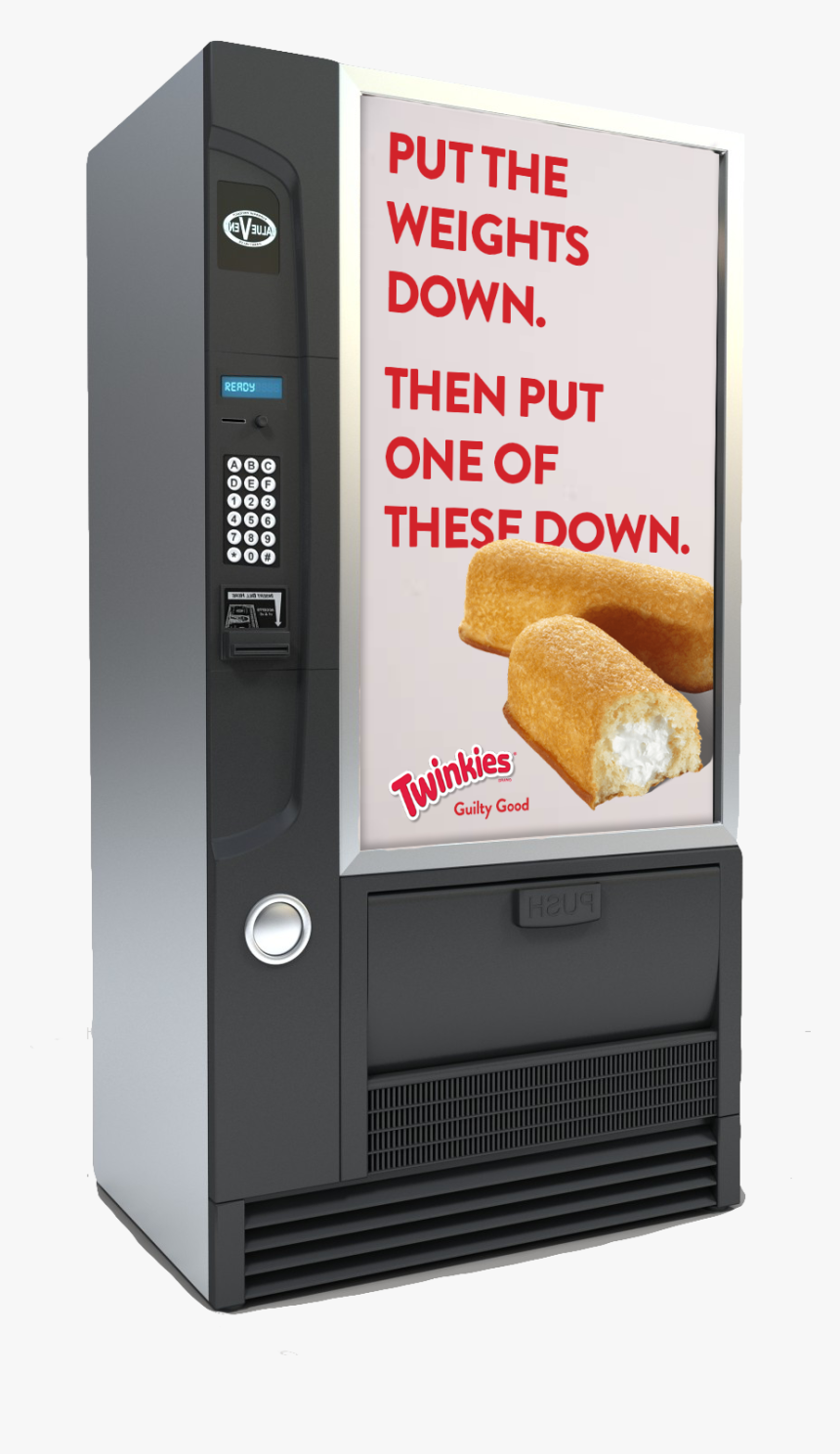 Vending Machine Mock - Baked Goods, HD Png Download