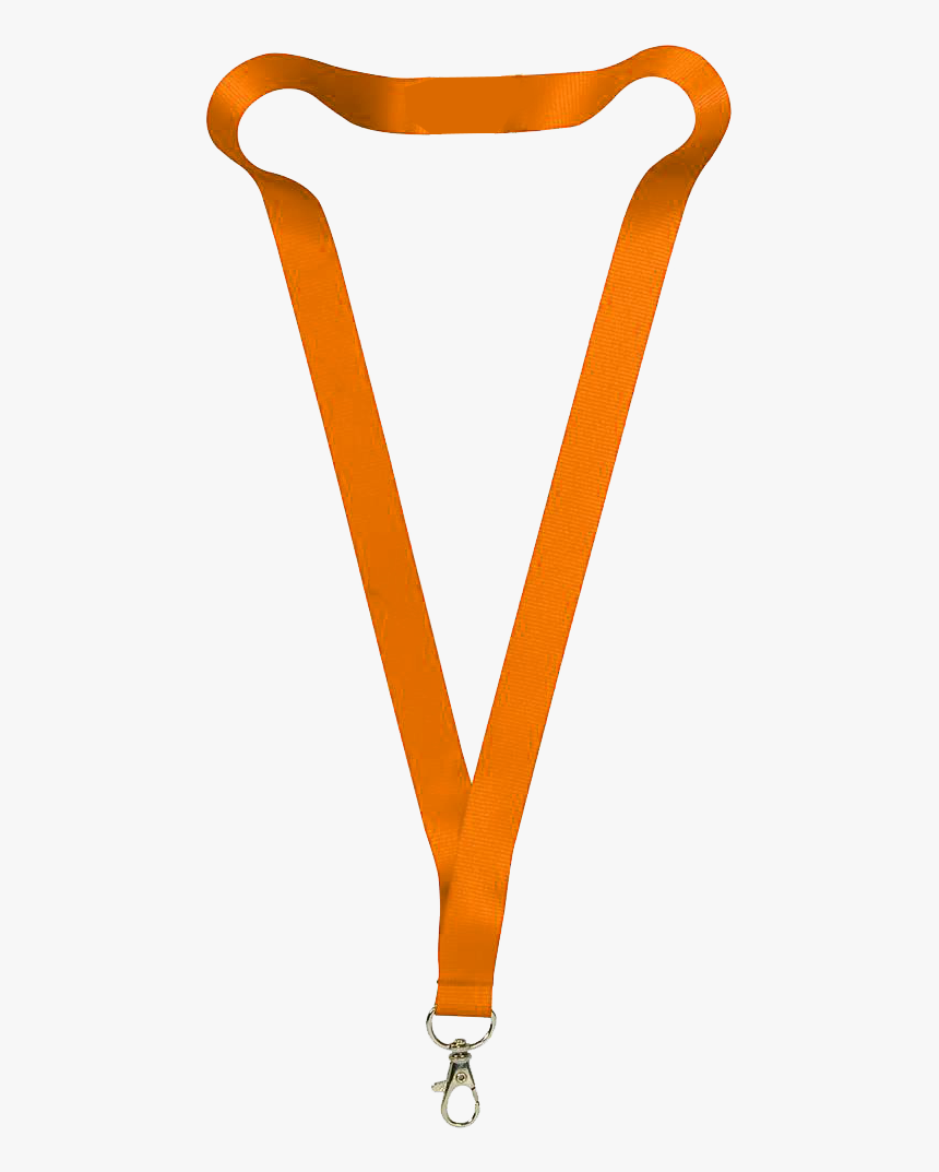 Cinta Porta Gafete Naranja, HD Png Download